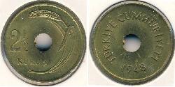 2 1\2 Kurush Turquie (1923 - )  
